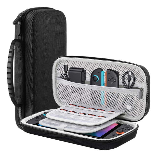 Wholesale Custom Logo Protective Switch2 Eva Carry case nintendo Switch Game Cards case