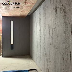 MCM Porcelaine Souple Grande <span class=keywords><strong>Plaque</strong></span> Pierre Culturelle Gris Ciment Look Béton Panneau Fond Mur Villa Imperméable Argile MCM Souple - Product Image 6