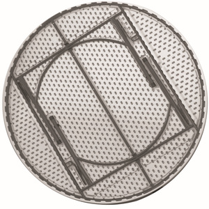 Mesa Redonda Plegable de Alto Rendimiento y Duradera de 6 pies (180 cm) para <span class=keywords><strong>10</strong></span> Personas, Ideal para Eventos Comerciales, Fiestas y Locales - Product Image 2