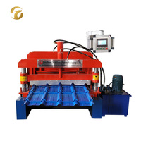 Machine automatique de formage de tuiles en métal profilé pour toiture