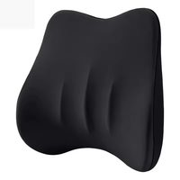 Coussin de soutien lombaire ergonomique pour chaise de bureau et siège de voiture - Coussin de soutien dorsal en mousse à mémoire de forme pour soulager les douleurs lombaires