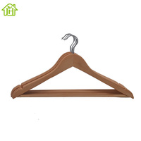 Conception personnalisable personnalisé antidérapant économique et pas cher cintre en bois pour manteau