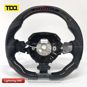 Volante de fibra de carbono TDD LED para Lamborghini Gallardo Aventador 2011-2019 Huracan URUS LP550 Custom Sport - Product Image 5