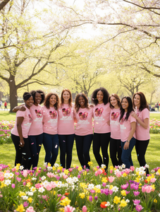 T-Shirt da Donna Inspire Inclusion, Girocollo, Vestibilità Regolare, in Poliestere Lavorato a Maglia, Design per la Giornata Internazionale della Donna - Product Image 2