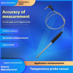 Nhà Máy Trực Tiếp Thông Minh Ntc Cảm Biến Nhiệt Độ Cho Nhà Bếp Sử Dụng, 100K 231K Thực Phẩm Đầu Dò Cho Hơi Nước Lò Nướng Nhiệt Độ Đầu Dò - Product Image 6