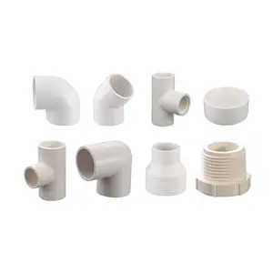 PVC Fittings 2022 China supply high quality PVC pipe fittings 90 degree Bend,cheap price PVC Fittings Used For Plumbing