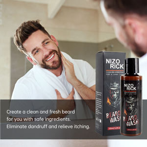 Detergente e Shampoo per Barba da Uomo all'Ingrosso, per Barbiere, Pulizia Profonda, Schiuma Detergente Viso e Baffi, Anti-prurito, 120ml - Product Image 2