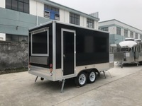 Remorque alimentaire de type camping-car pour crème glacée, personnalisable, de haute qualité, 2020, pour la vente de café, de pizza, de gaufres, de nourriture en plein air, chariots de nourriture de type camping-car