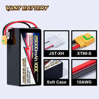 Batterie de drone FPV VANT 8S 29.6V 28000mAh 100C Lipo Pack, grande capacité, pour drone multirotor FPV de classe X, UAV
