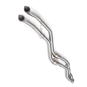 Tuyau intermédiaire en acier inoxydable haute performance Cuski pour <span class=keywords><strong>BMW</strong></span> <span class=keywords><strong>125i</strong></span> 128i <span class=keywords><strong>E82</strong></span> 3.0T 2008-2012, mise à niveau du résonateur - Product Image 1