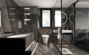 Azulejos de Porcelana Grandes para Pared y Piso de 1600x3200, Piedra Sinterizada para Sala de Estar, Fabricantes Chinos, Azulejos de Piso con <span class=keywords><strong>Descuento</strong></span>, Cerámica - Product Image 3