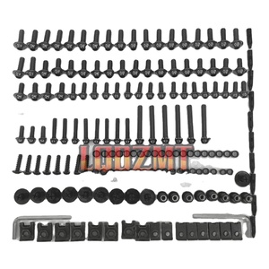 268ps Boulons De Carénage Kit De Vis Complet Pour KAWASAKI <span class=keywords><strong>NINJA</strong></span> ZX10R ZX 10R 10 R <span class=keywords><strong>1000</strong></span> 04-05 ZX-10R 04 05 <span class=keywords><strong>2004</strong></span> 2005 Corps Boulon Vis Écrous - Product Image 1