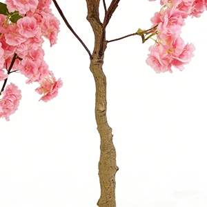 Arbre artificiel à fleurs de <span class=keywords><strong>cerisier</strong></span>, plante artificielle <span class=keywords><strong>Sakura</strong></span> en pot, bonsaï pour la décoration intérieure de la maison et des mariages - Product Image 3