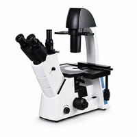 Microscopio Trinocular Invertido de Fábrica BMI-37XE con Objetivo de Contraste de Fase Plano Infinito LWD 10X 20X 40X