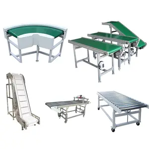 Langle Food Grade Belt Conveyor Flat Heat Resistant Conveyor Belt Table Assembly Line System Conveyor Belt For Injection Machine