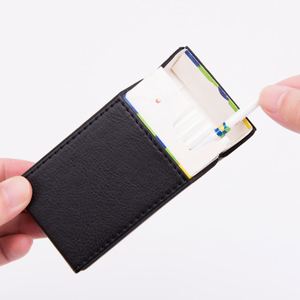 2024 Vente en gros 20 pièces Étui à cigarettes fin en cuir PU avec boucle magnétique, très vendu, étui portable en cuir pour homme, Futeng carré poli - Product Image 4