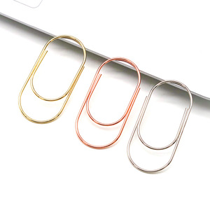 Clips métalliques de 50 mm, pinces de classement, clips à papier larges et épaissis, clips colorés, grands clips à papier, marque-pages pour la maison et le bureau - Product Image 1