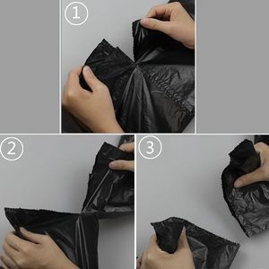 Custom Unscented Basic Multipurpose Extra Strong Drawstring Trash Bags for Office <b>Kitchen</b> Home Packaged in Cartons Garbage Usage - Product Image 2
