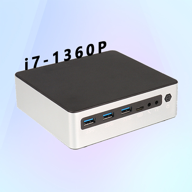 13Th Gen Generation Gaming 16Gb 32Gb 64Gb Ram Ddr5 Ax211 Type C Mini-Pc Ssd Computer Ddr5 Gaming Win 11 1235U Mini Pc Office