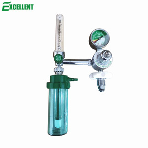 Régulateur de pression à flotteur vertical Bullnose avec humidificateur pour <span class=keywords><strong>bouteille</strong></span> de <span class=keywords><strong>gaz</strong></span> - Product Image 3