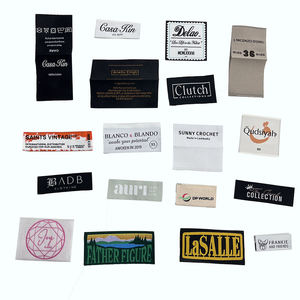 Factory Customized Private Logo High Density Fabric Garment <strong>Labels</strong>, Wholesale Cloths Ribbon Satin Care <strong>Label</strong> Custom Woven <strong>Labels</strong> - Product Image 4