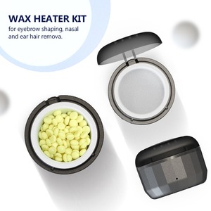 Mini kit d'épilation à la <span class=keywords><strong>cire</strong></span> indolore privé OEM pour sourcils, lèvre supérieure, ensemble de chauffe-<span class=keywords><strong>cire</strong></span> pour épilation du nez - Product Image 1