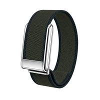 Bracelet de montre en nylon tissé texturé Whoop 5.0 avec boucle à anneau unique, bracelet intelligent sportif, largeur de bande : aucune, fabriqué en Chine