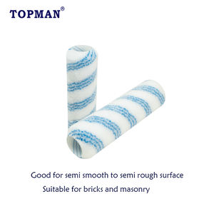 Rouleau de peinture industriel/bricolage <span class=keywords><strong>TOPMAN</strong></span> de 9 pouces, durable, en polyamide, recharge de brosse, noyau en PP, sans peluches, compatible OEM - Product Image 4