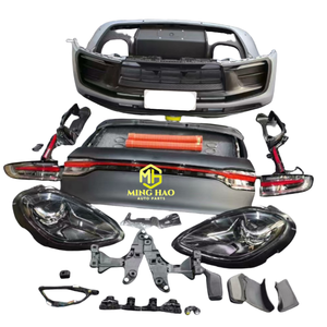 Utilisé pour <span class=keywords><strong>Porsche</strong></span> Macan (2014-2024 Modèles) Pare-chocs de voiture modifiés 95B.3 Pare-chocs avant arrière Phares matriciels Feux arrière - Product Image 5