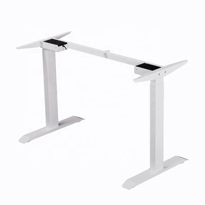 Khung Bàn Đứng Động Cơ Kép Bàn Máy Tính Bàn Điện Điều Chỉnh Được - Product Image 5