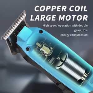 Kit de Aseo Profesional Inalámbrico: Recortadora de Pelo para Barbero, Máquina de Corte Eléctrica Profesional de Precisión 0mm Zero Gapped para Detalles y Acabados - Product Image 5