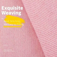 Tissu en laine côtelée à grosses mailles texturées pour vêtements et pulls pour animaux de compagnie
