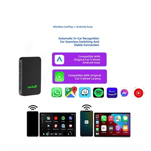 Nouveauté Calinkit 2Air, kit portable double Bluetooth USB-C, écran partagé, système sans fil <span class=keywords><strong>Android</strong></span> <span class=keywords><strong>Auto</strong></span> Carplay, dongle <span class=keywords><strong>Waze</strong></span> - Product Image 1