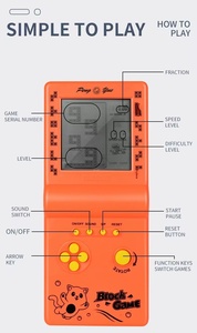 Mini Gioco Arcade <span class=keywords><strong>Tetris</strong></span> Snake, Giocattolo Retrò Anni '80, Regalo per Bambini e Adulti - Product Image 2