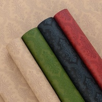 Fabricant Vente en gros de papier d'emballage personnalisé de haute qualité 80sm en coton rouleau de papier d'emballage de luxe de marque célèbre