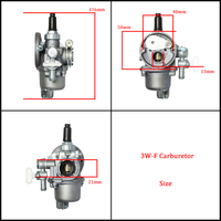 3WF-3 Carburateur Mister Blower Carburateur pour Zenoah 3wf-2.6 1e40fp-3 2 Stroke 950 850 750 650 Series Pulvérisateur Carburateur