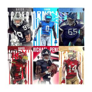 Yeni toptan formalar ucuz stok dikişli amerikan futbolu Jersey #1 Hurts #26 barbar# 15 Mahomes özel takım gömlek - Product Image 1