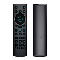 Control Remoto Inalámbrico con Voz y Air Mouse 2.4G BT5.0, Batería AAA, Plástico y Silicona, Universal para Android TV Box, Shield TV, Smart TV, PC