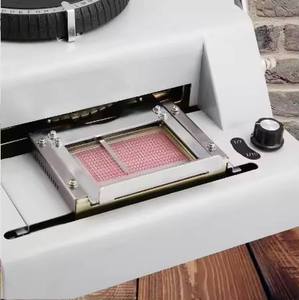 Manual <b>Dog</b> <b>Tag</b> Embossing Square Baler PVC Card Embosser Machine with Motor Core - Product Image 4