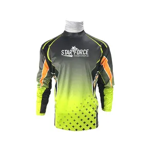 Camisa de manga larga de pesca para hombre, ropa con protección solar UPF 50 + en Amazon