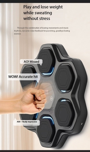 Cible de boxe Connexion Bluetooth Rythme musical Confort pour frapper Rétroaction claire Amortissement Absorption des chocs Étape par étape - Product Image 4