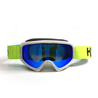 Meilleur prix, logo personnalisé, sangle cylindrique, double couche, anti-buée, lunettes de neige pour jeunes, lunettes de snowboard, masque de ski