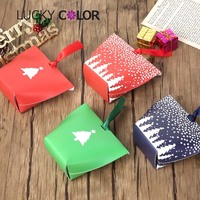 Boîte-cadeau de Noël personnalisée de nouvelle mode boîtes à gâteau de mariage d'emballage d'impression de bonbons pour invité boîte de papier en carton