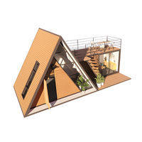 Maisons modulaires en acier de luxe de Chine, installation rapide, étanches, extensibles, maisons conteneurs
