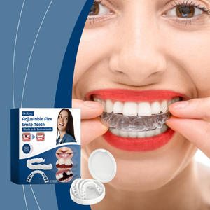 Prodotto di Punta Set Completo di Dentiere Sbiancamento Dentale Denti Finti Temporanei <span class=keywords><strong>Naturali</strong></span> Faccette per Denti Danneggiati - Product Image 2