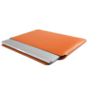 WiWU Portable 2 in 1 Ultra Slim Laptop Sleeve with Adjustable Stand Laptop Sleeve with Magnetic Cover Flap for Macbook