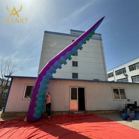 Tentacule de pieuvre gonflable géant personnalisé, tentacules de créature marine gonflables pour la décoration d'événements
