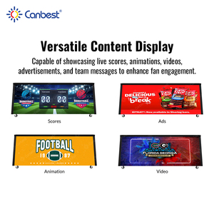 Tableau d'affichage numérique LED CANBEST pour le basketball et le volleyball, écran sportif pour stades intérieurs, idéal pour les sponsorisations <span class=keywords><strong>de</strong></span> lutte universitaire - Product Image 3