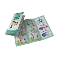 Impression offset personnalisée économique sur papier d'art A3 A4 A5 A6 pour affiches, menus de restaurant, livrets, brochures, dépliants et prospectus pliés