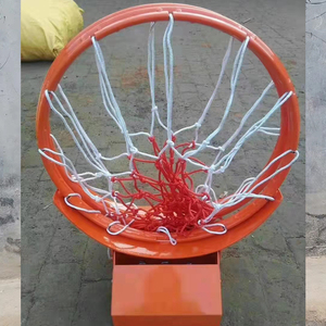 Aro <span class=keywords><strong>de</strong></span> Baloncesto para Exteriores, Montado en Pared, para Adultos, con Resorte Sólido, Soporte <span class=keywords><strong>de</strong></span> Baloncesto para Niños, para Uso en Canchas <span class=keywords><strong>de</strong></span> Baloncesto al Aire Libre - Product Image 3